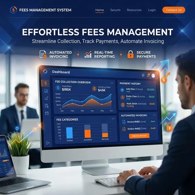 Fees Management System product by Kiash Infotech